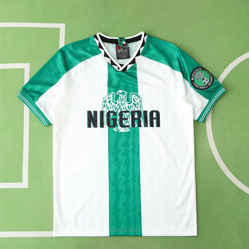 Nigeria 1996 Season Retro Football Jersey Kit