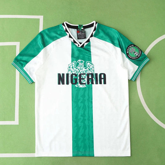 Nigeria 1996 Season Retro Football Jersey Kit