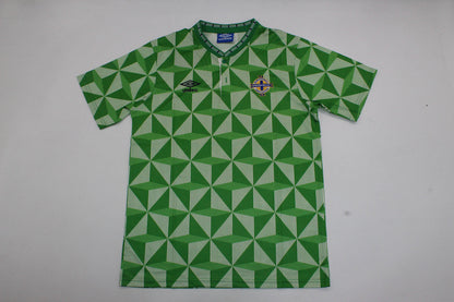 Northern Ireland 1990/1992 Home Retro Football Jersey Kit