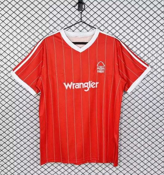Nottingham Forest 1982/1984 Red Home Retro Football Jersey