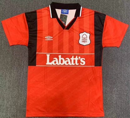 Nottingham Forest 1994/1995 Red Home Retro Football Jersey