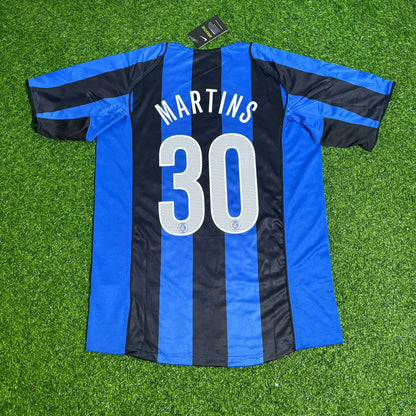 Obafemi Martins Inter Milan 2004/2005 Retro Football Jersey Collection