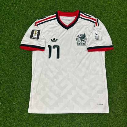 Obrelin Pineda Mexico 2026 World Cup Home Green Football Jersey