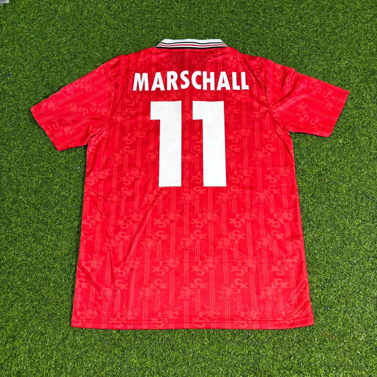 Olaf Marschall 1. FC Kaiserslautern 1997-1998 Retro Fußballtrikot Jersey