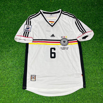 Olaf Thon Deutschland 1998 World Cup Retro Fußballtrikot
