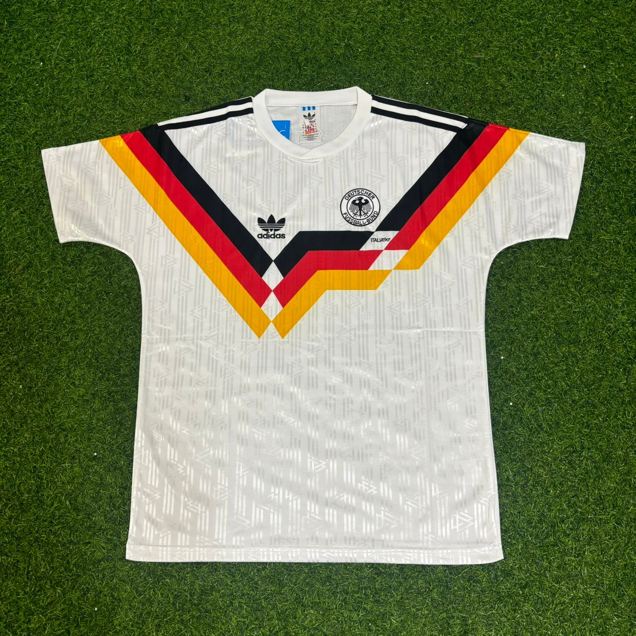 Germany World Cup 1990 Olaf Thon Retro Football Jersey