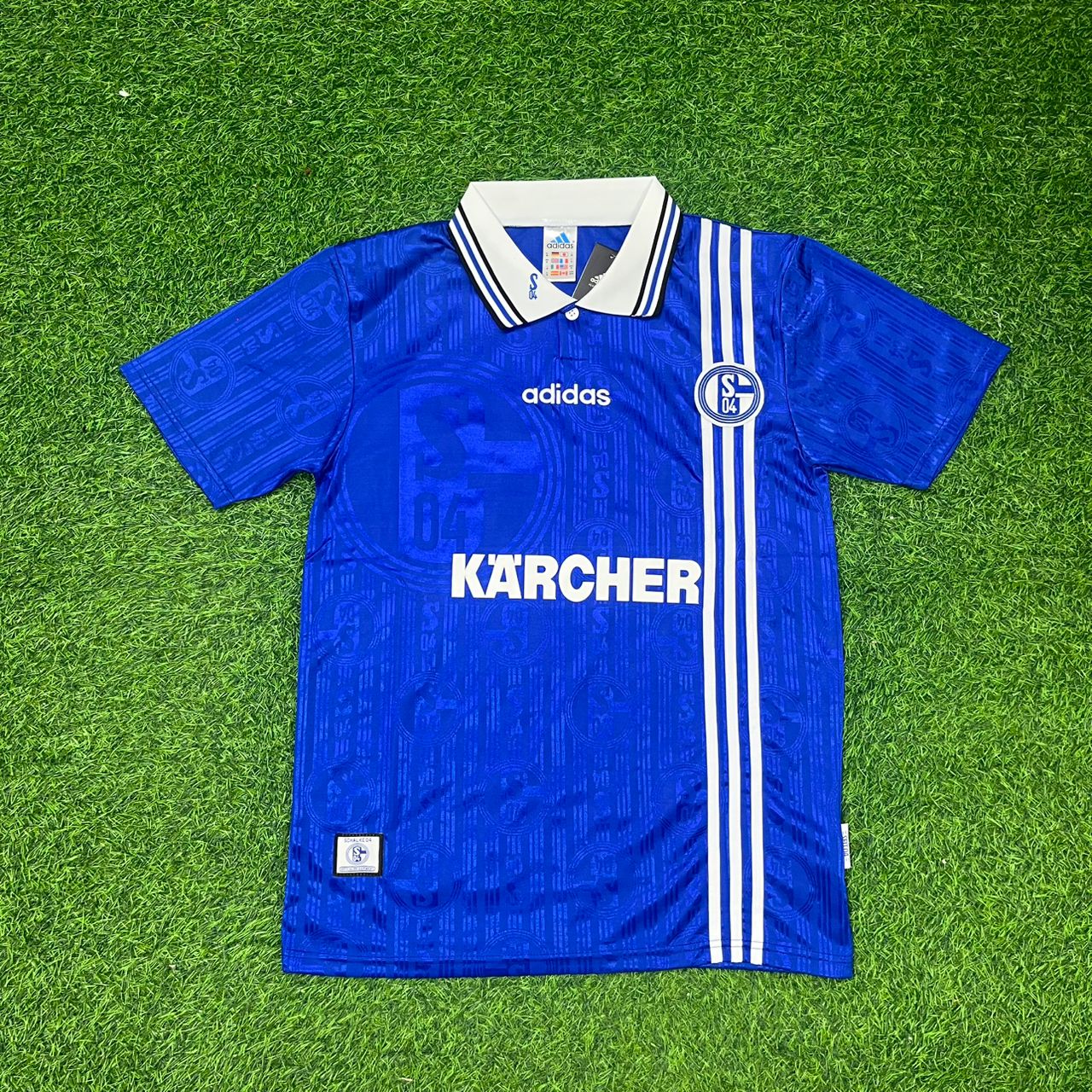 Benedikt Höwedes Schalke 04 Heim Retro Fußballtrikot Jersey