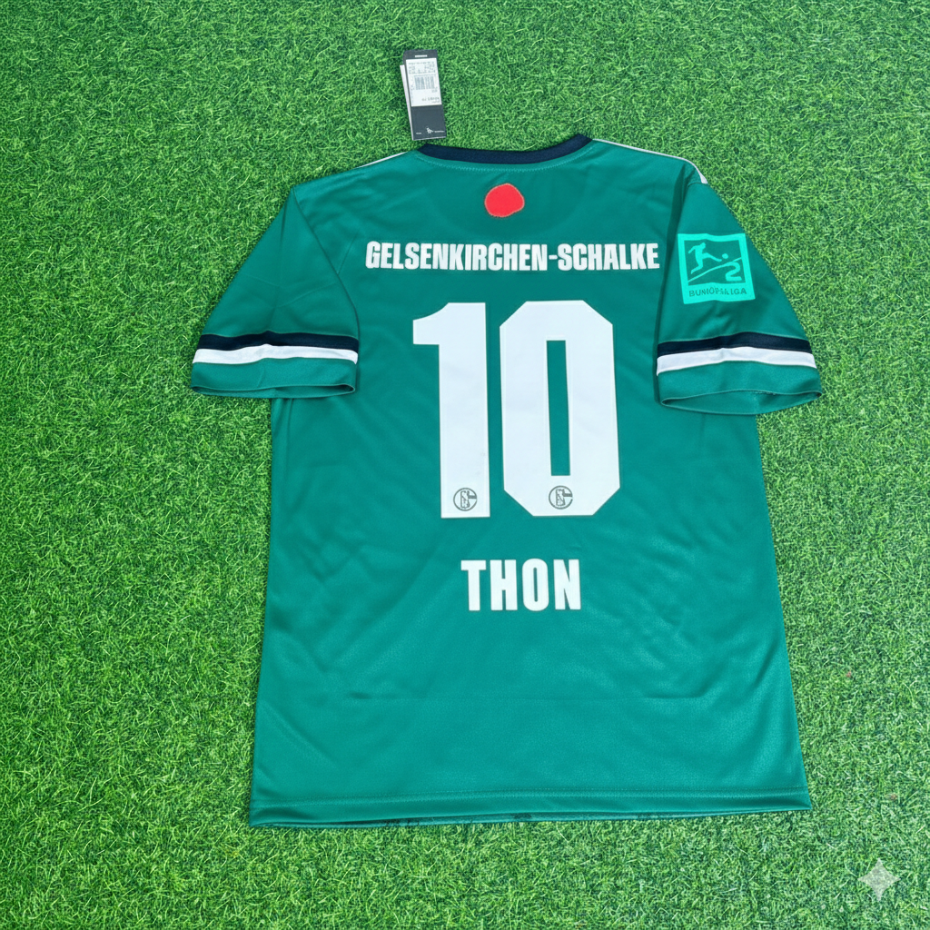 Olaf Thon Schalke 04 Gelsenkirchen Special Edition Football Jersey Kit