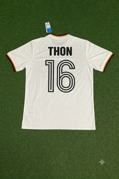 Germany World Cup 1986 Olaf Thon Retro Football Jersey Kit