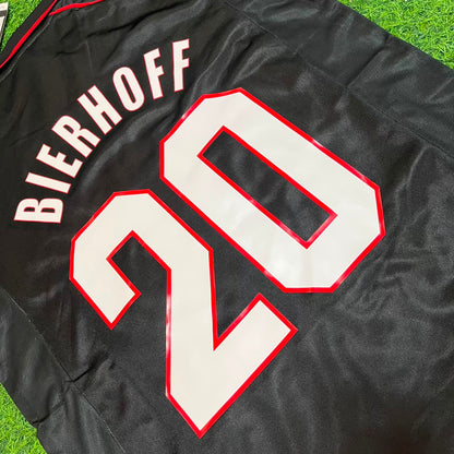 Oliver Bierhoff #20 AC Milan 1998-1999 Black Retro Football Jersey Kit