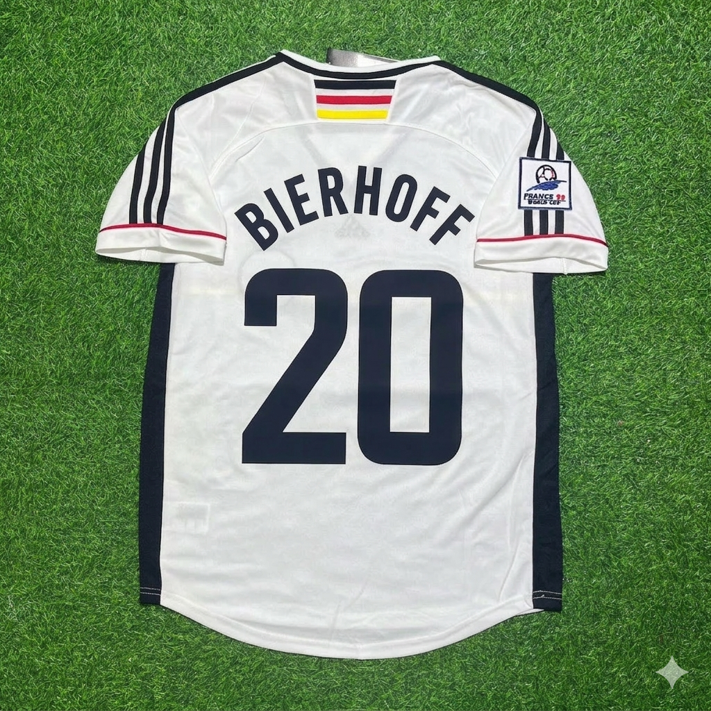 Oliver Bierhoff Deutschland 1998 World Cup Retro Fußballtrikot