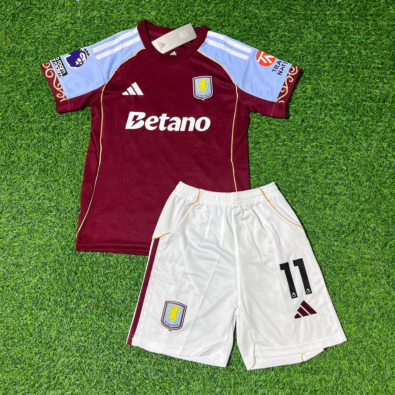 Ollie Watkins 11 Aston Villa 2026 Kids Home Football Jersey