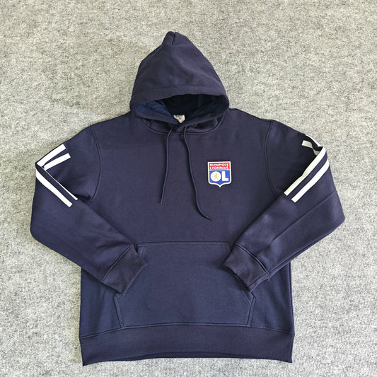 Olympique Lyonnais- Hoodie Winter Fleece- Football Kapuzenpullover Paradise Edition