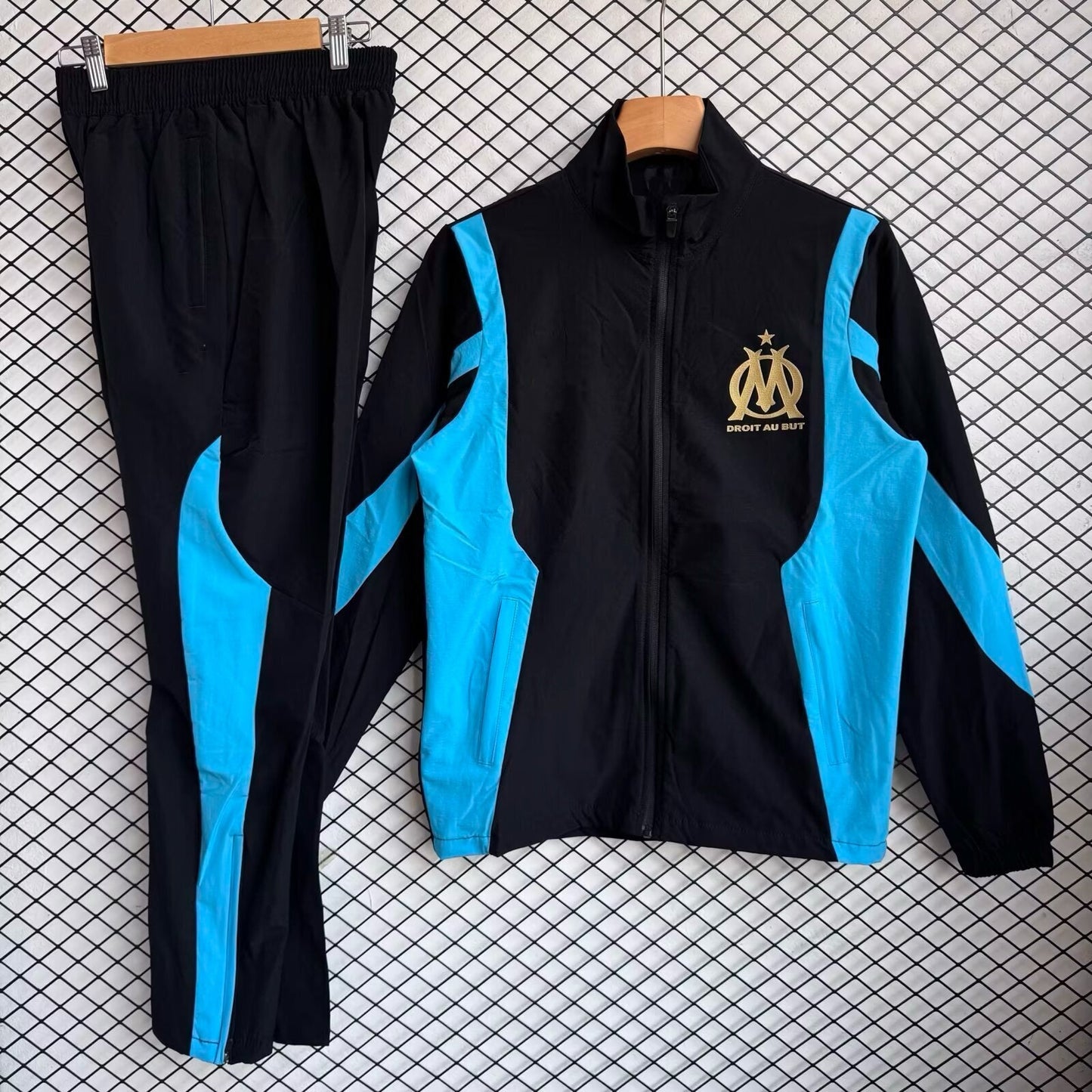 Olympique Marseille 2025/2026 Tracksuit Windbreaker Jacket Pants Paradise Edition