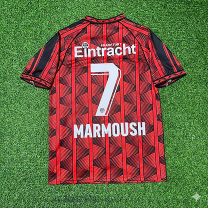 Omar Marmoush 7- Eintracht Frankfurt Retro Fußballtrikot Jersey