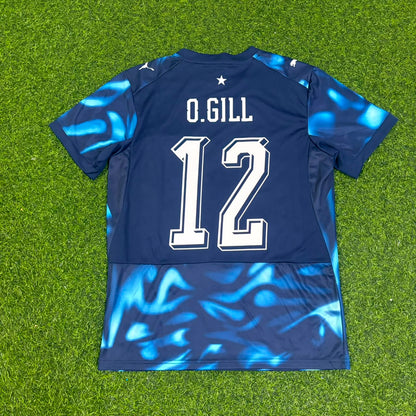 Paraguay World Cup 2026 Orlando Gill Black Football Jersey Shirt