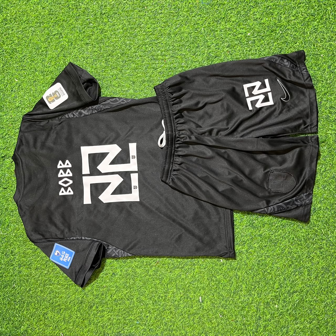 Norway World Cup 2026 Oscar Bobb #22 Away Black Kids Football Jersey