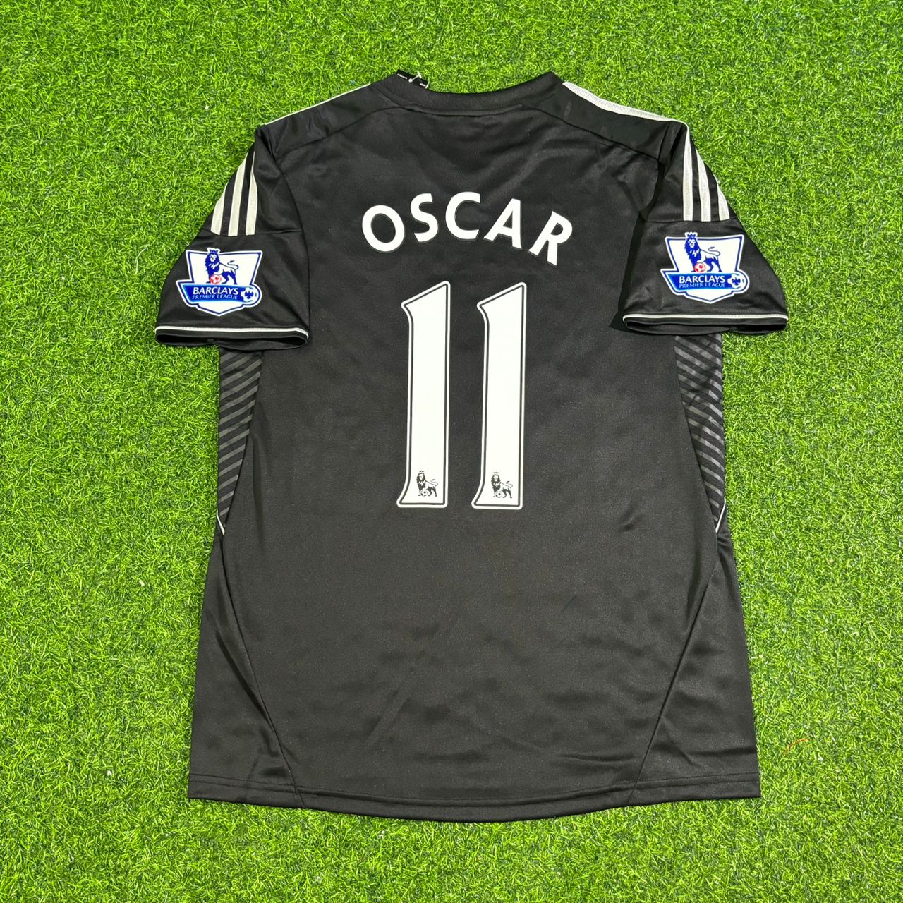 Oscar Chelsea 2013/14 Black Retro Football Jersey Kit