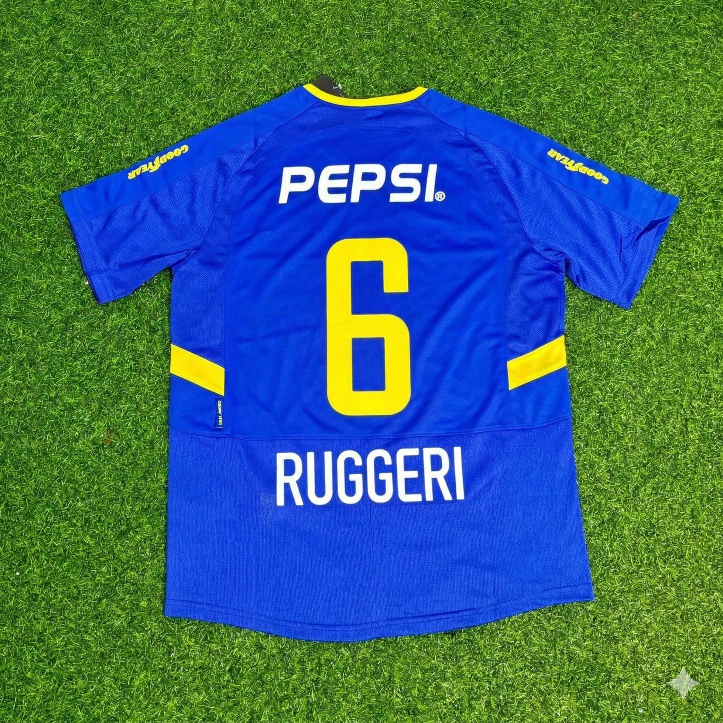 Oscar Ruggeri Boca Juniors Retro Football Jersey