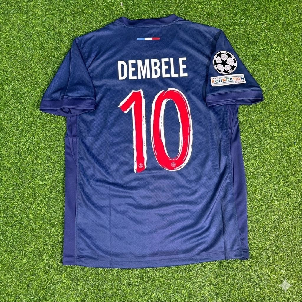Ousmane Dembélé #10 Champions League 2025 Final Football Jersey