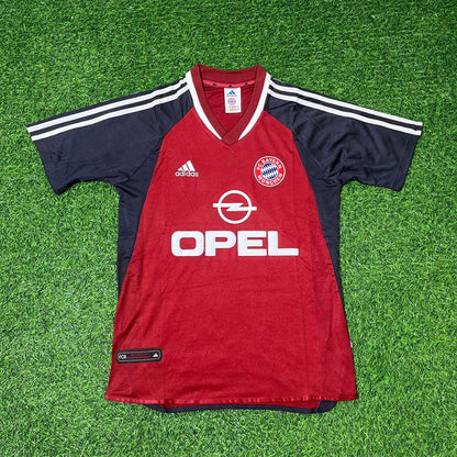 Owen Hargreaves Bayern Munich 2001/2002 Red Retro Football Jersey Kit