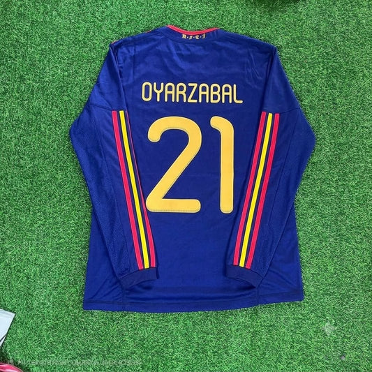 Mikel Oyarzabal - Spain Commemorative Retro Football Jersey