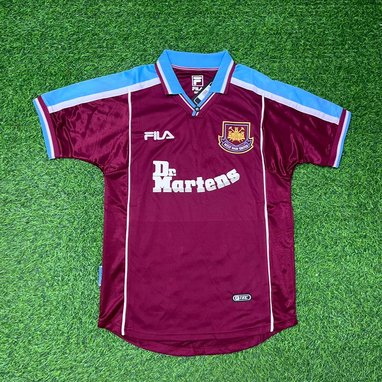 Paolo Di Canio #10 West Ham 1999-2000 Home Retro Football Jersey Kit
