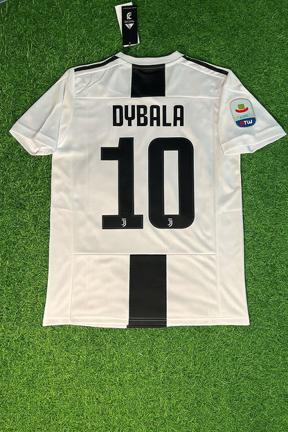 Paolo Dybala #10 Juventus 2018 2019 Retro Football Jersey Kit