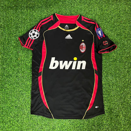 Paolo Maldini 3 AC Milan 2006 2007 Retro Football Jersey Kit
