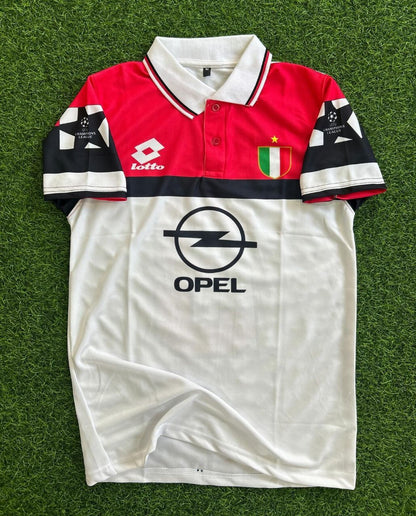 Paolo Maldini AC Milan Retro Football Jersey Kit