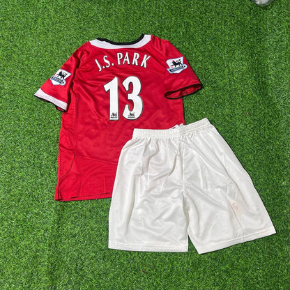 Park Ji-Sung Manchester United 2005/06 Retro Kids Football Jersey