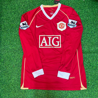 Park-Ji Sung Manchester United 2006-2007 Red Football Jersey
