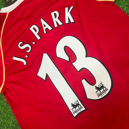 Park-Ji Sung Manchester United 2006-2007 Red Football Jersey