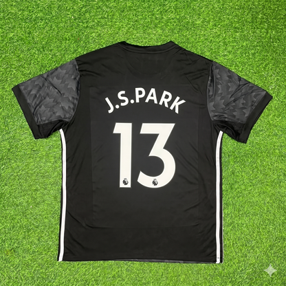 Park Ji-sung Manchester United Black Retro Football Jersey Kit