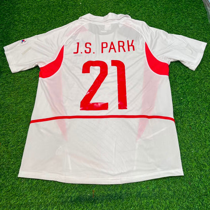 South Korea World Cup 2002 Park Ji-sung Football Jersey
