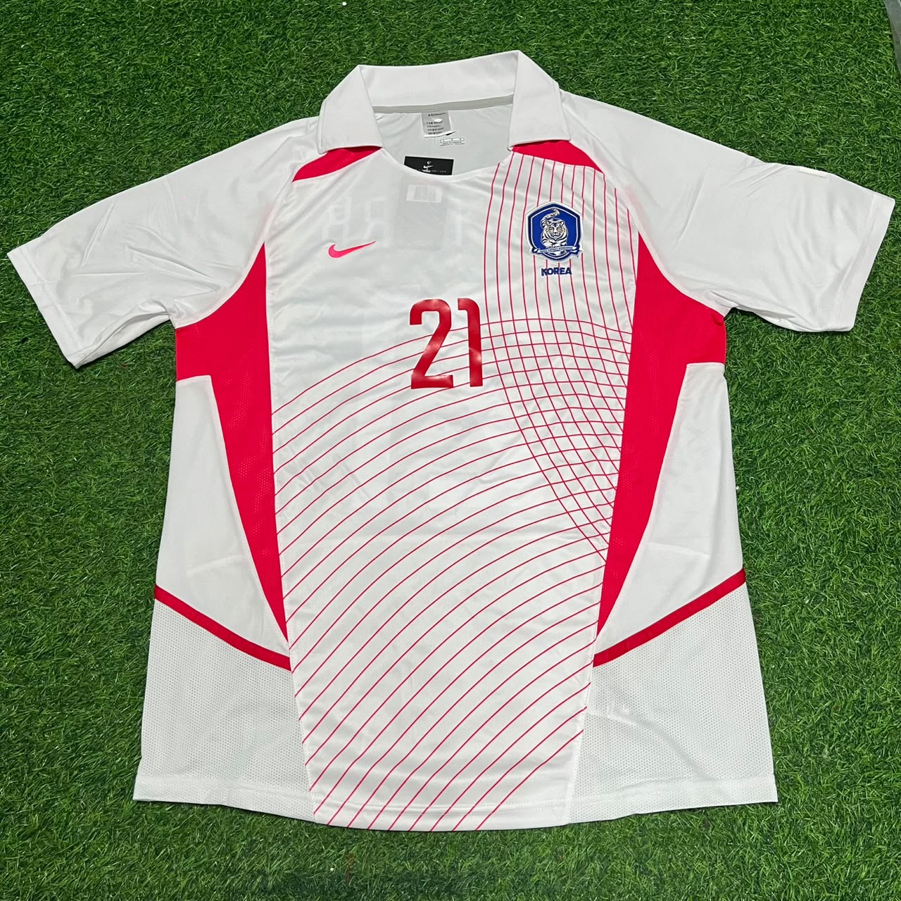 South Korea World Cup 2002 Park Ji-sung Football Jersey