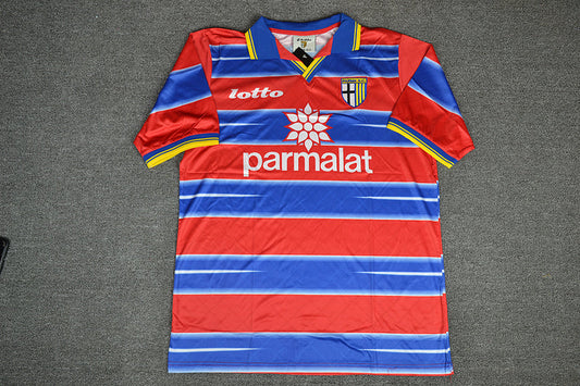 Parma 1998/1999 Red Retro Football Jersey
