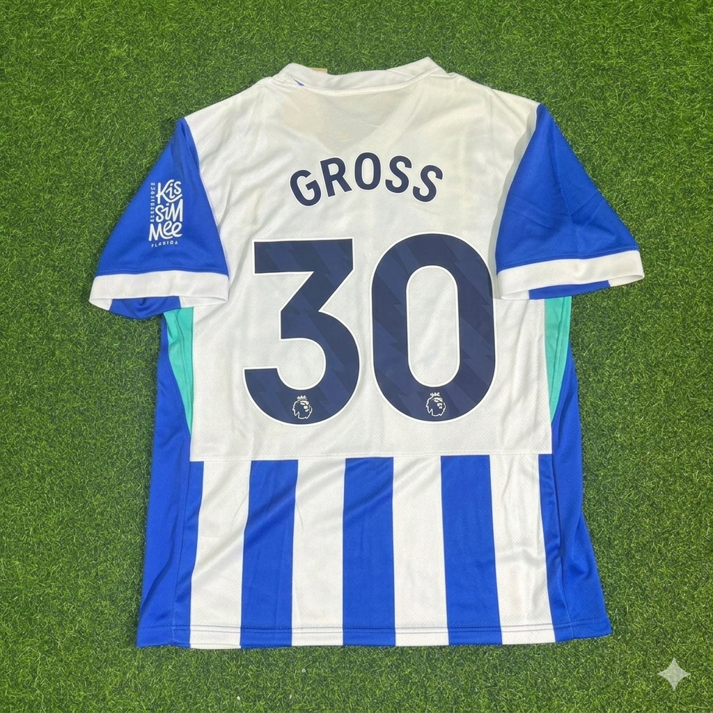 Pascal Groß #30 Brighton 2026 Football Jersey