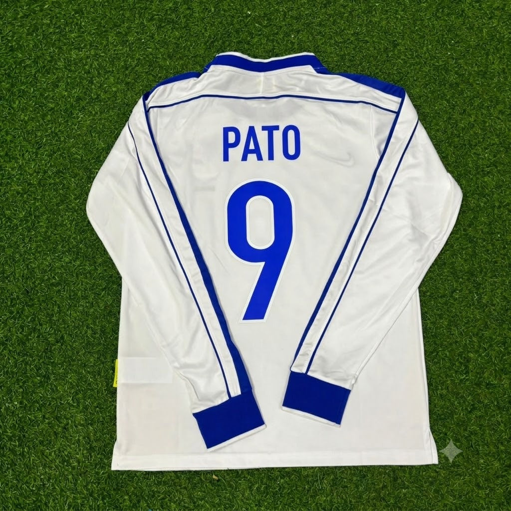 Alexandre Pato Brazil Long Sleeve Retro Football Jersey