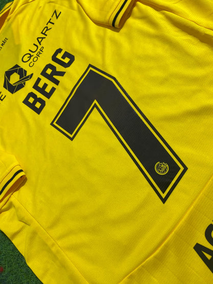 Patrick Berg #7 Bodø/Glimt 2026-2027 Yellow Football Jersey