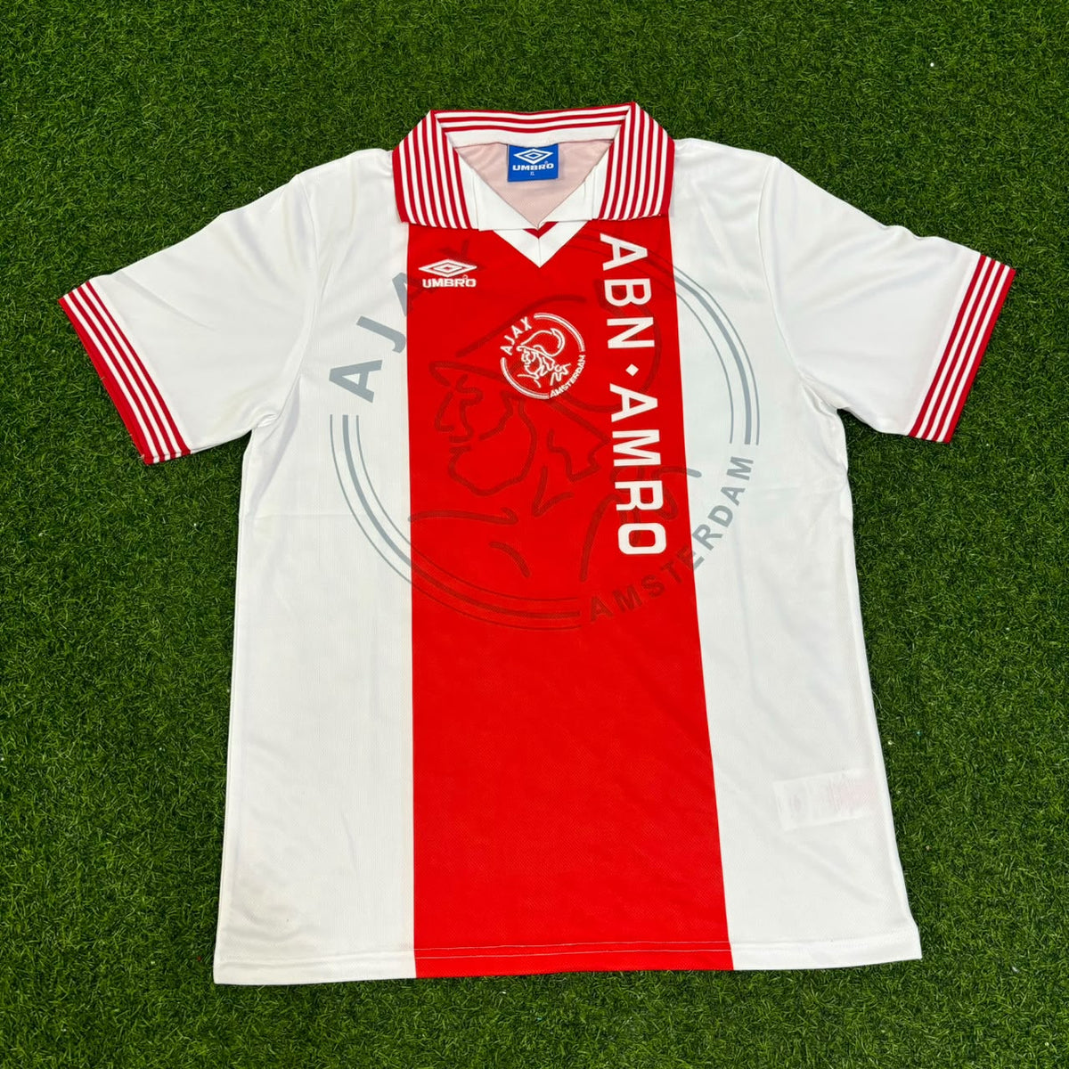Patrick Kluivert Ajax 1995 Home Retro Football Jersey Kit