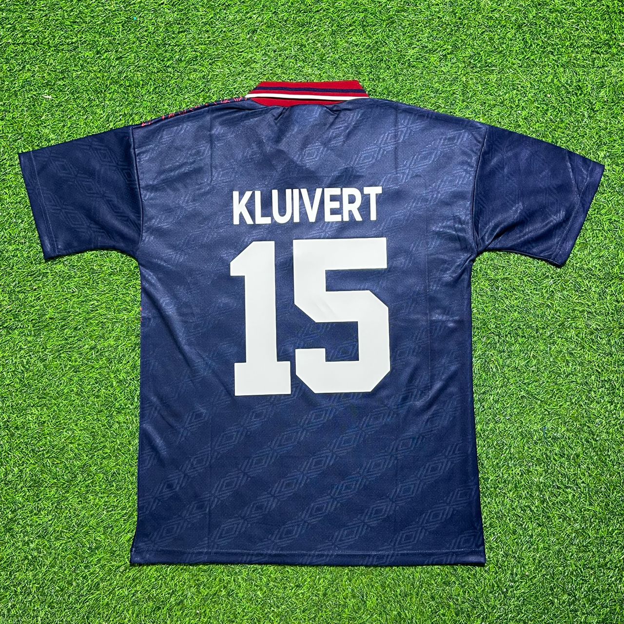 Patrick Kluivert #15 Ajax 1994 1995 Away Retro Football Jersey Kit