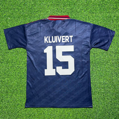 Patrick Kluivert #15 Ajax 1994 1995 Away Retro Football Jersey Kit