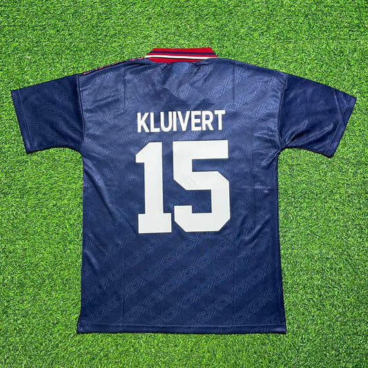 Patrick Kluivert #15 Ajax 1994 1995 Away Retro Football Jersey Kit