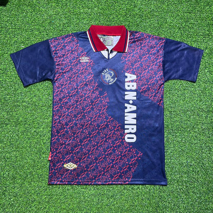 Dennis Bergkamp #10 Ajax Away Retro Football Jersey Kit