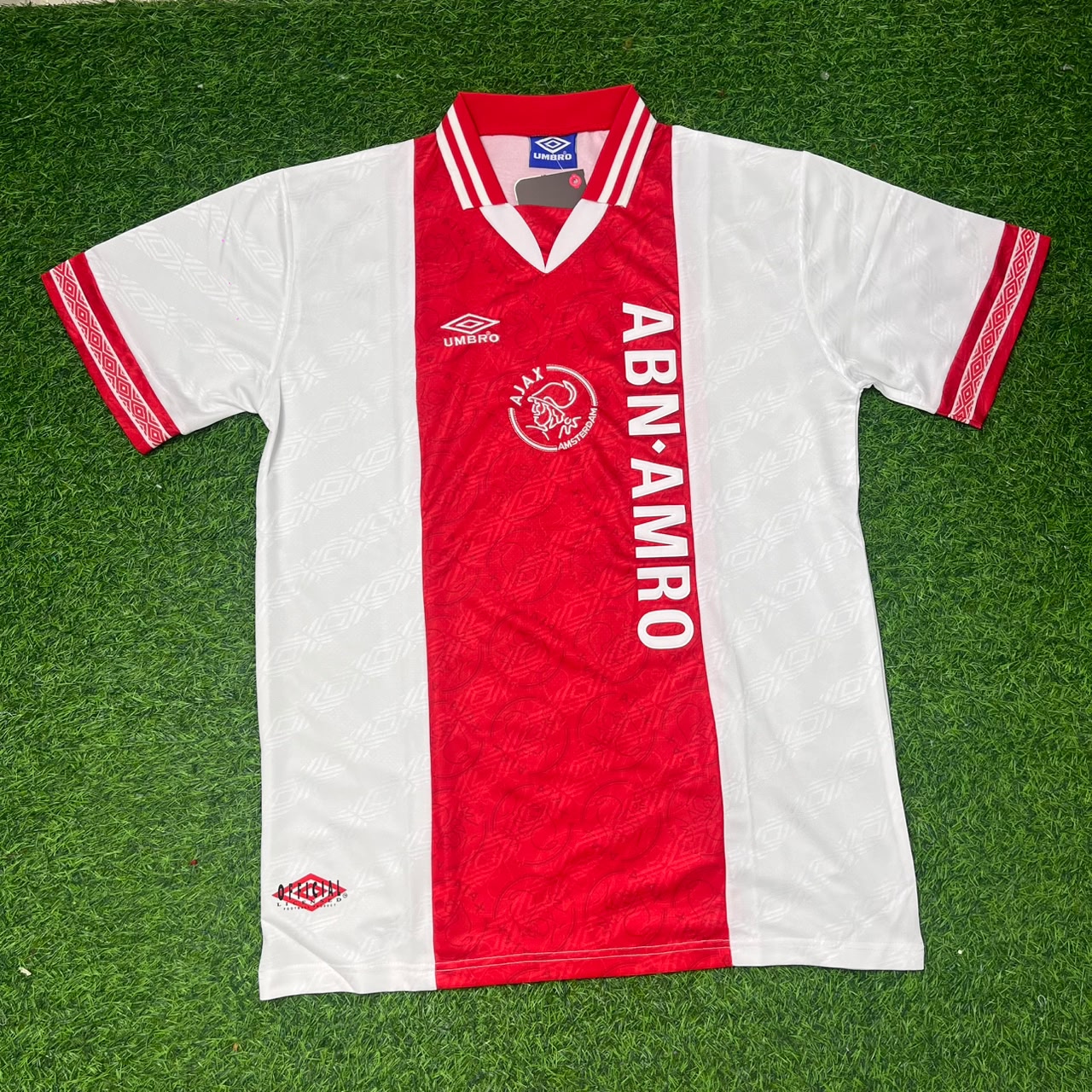 Patrick Kluivert Ajax Retro Golden Printing Football Jersey