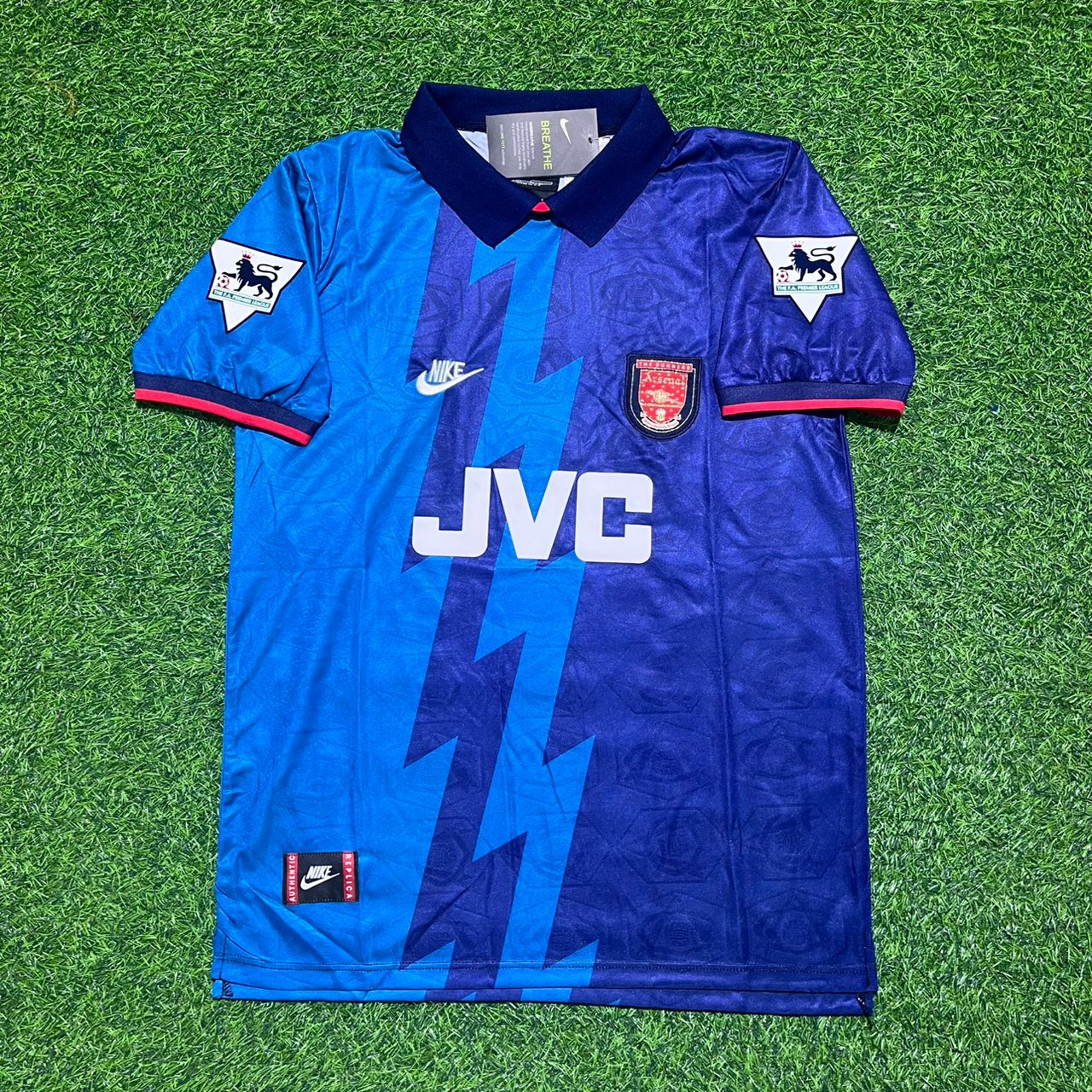 Patrick Vieira Arsenal Retro 1998 Season Retro Football Jersey
