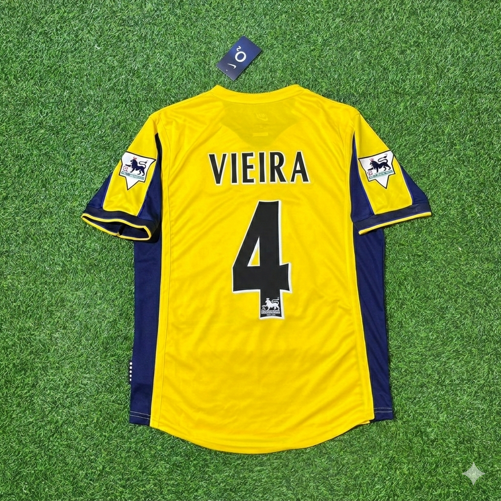 Patrick Vieira - Arsenal 2000 Retro Football Jersey