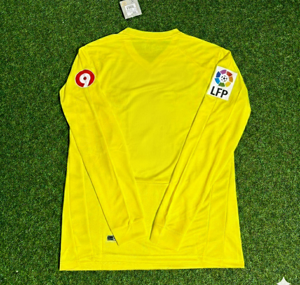 Villarreal CF 2008/2009 Long Sleeve Retro Football Jersey Kit