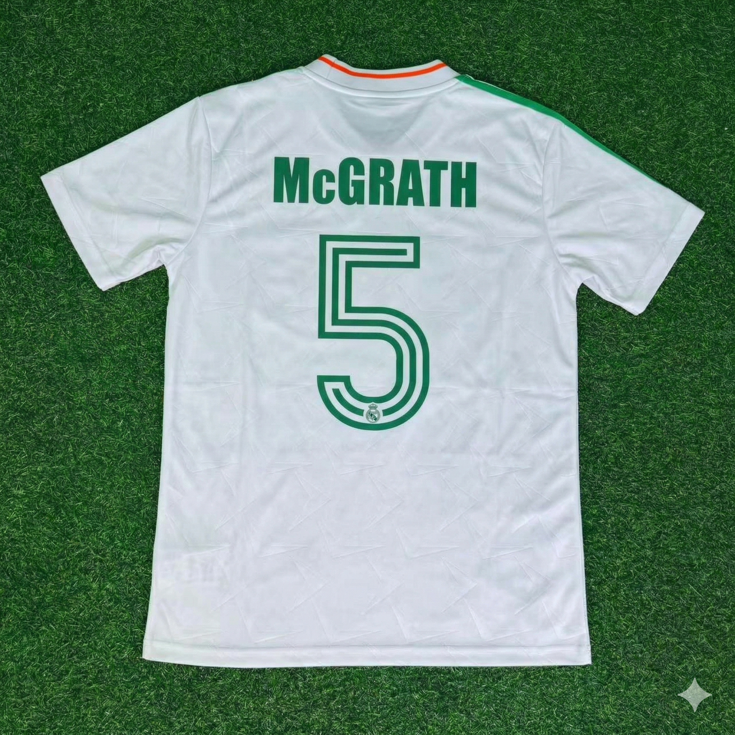 Paul McGrath Ireland White Legendary Anniversary Retro Football Jersey Collection